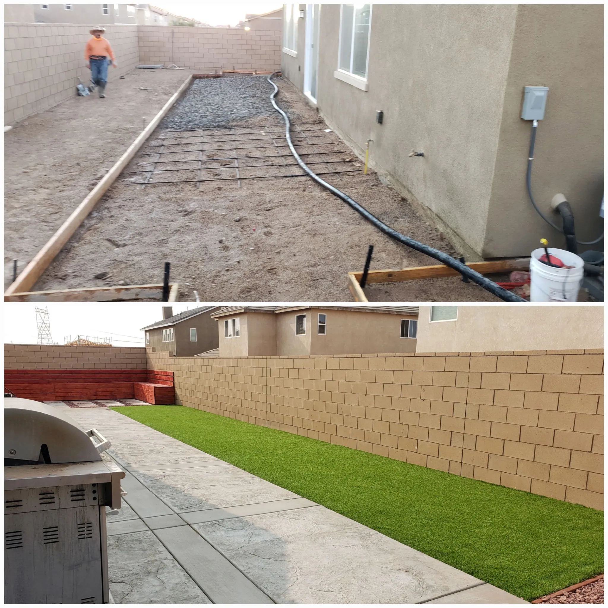 Front & Backyard Renovation